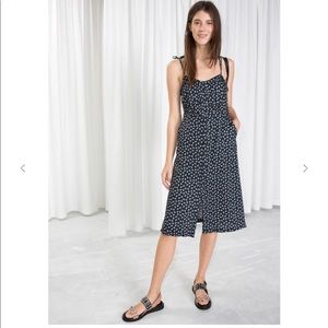 & other stories hibiscus sundress in size eu36